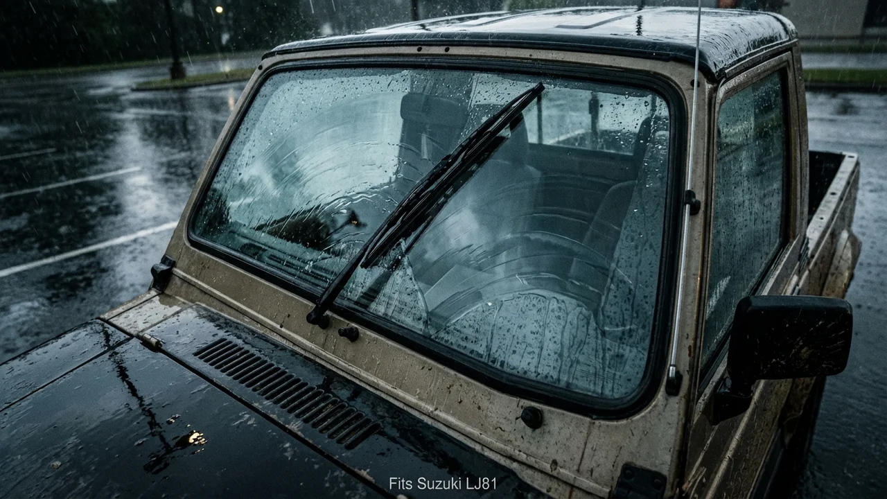 Suzuki LJ81 Driver Side Wiper Blade — 28