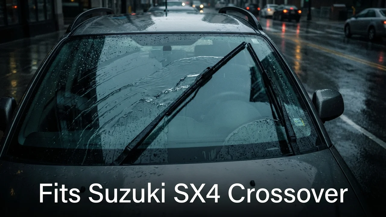 Suzuki SX4 Crossover Driver Side Wiper Blade — 22