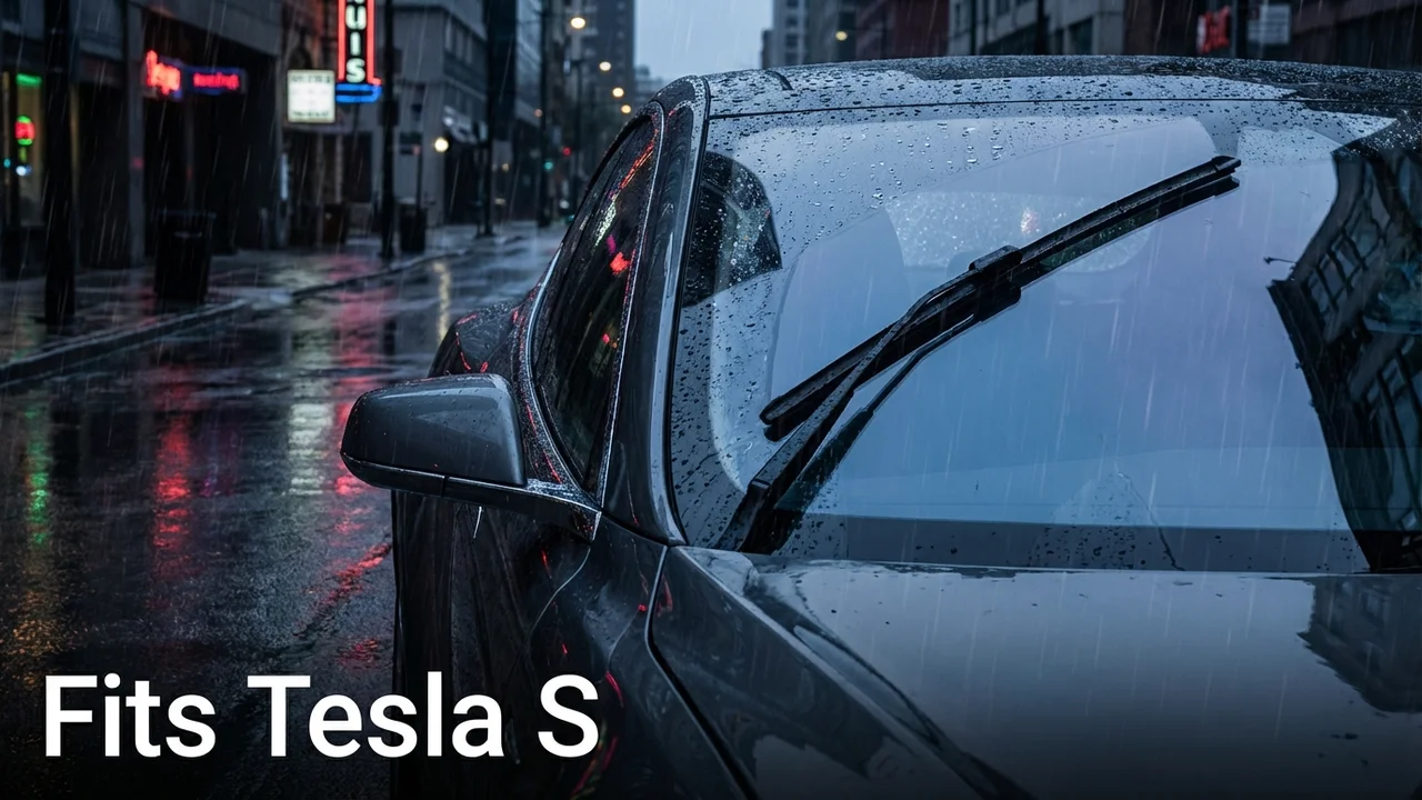 Tesla S Passenger Side Wiper Blade — 22