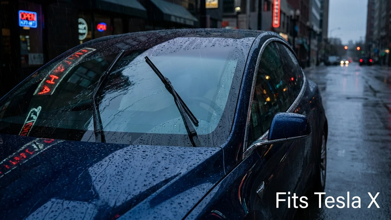 Tesla X Driver Side Wiper Blade — 28