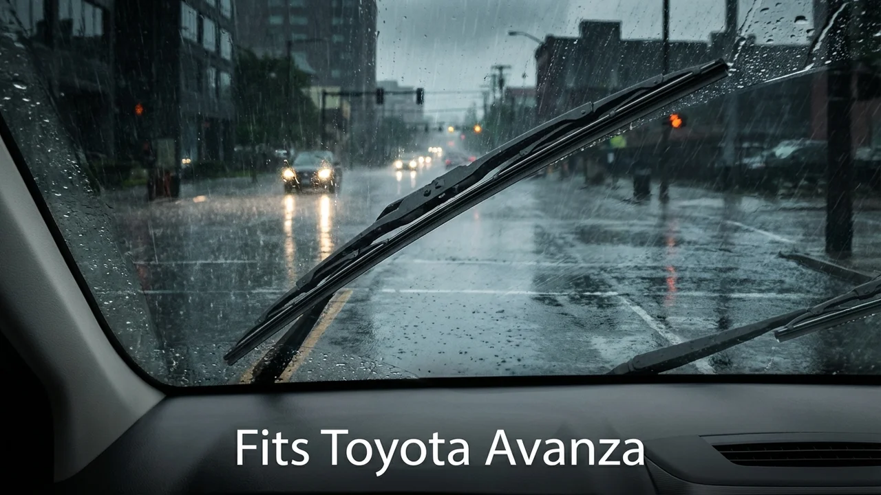 Toyota Avanza Driver Side Wiper Blade — 21