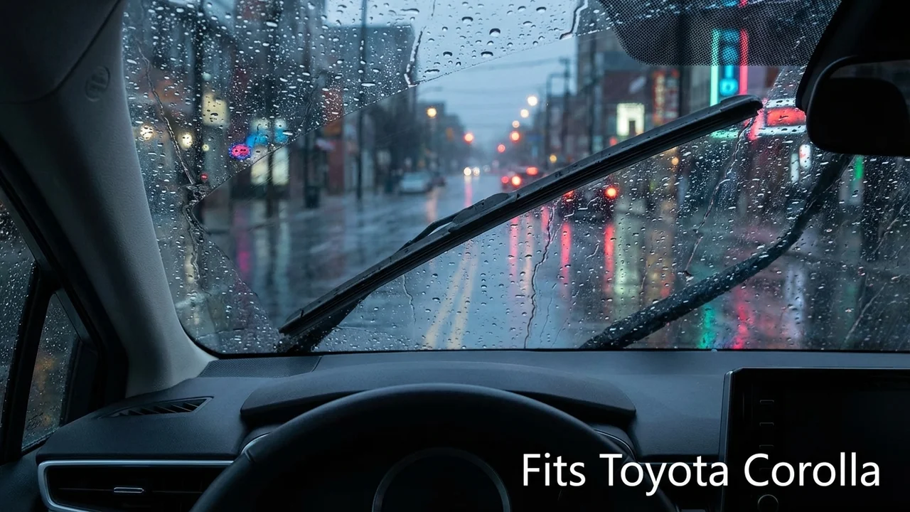 Toyota Corolla Driver Side Wiper Blade — 21