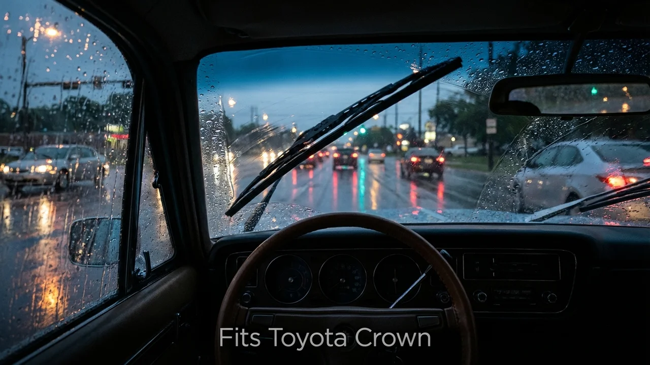 Toyota Crown Driver Side Wiper Blade — 28