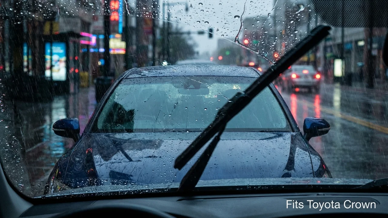 Toyota Crown Passenger Side Wiper Blade — 18