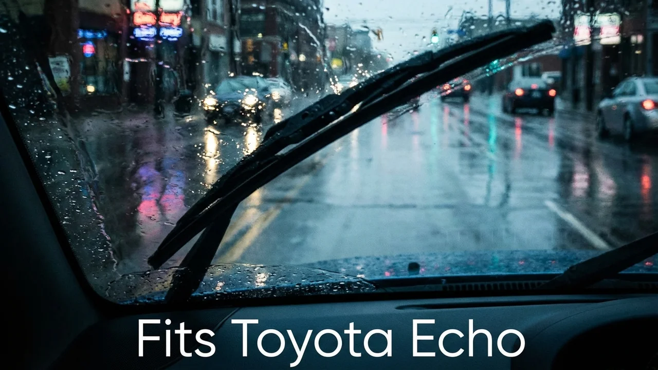 Toyota Echo Driver Side Wiper Blade — 22