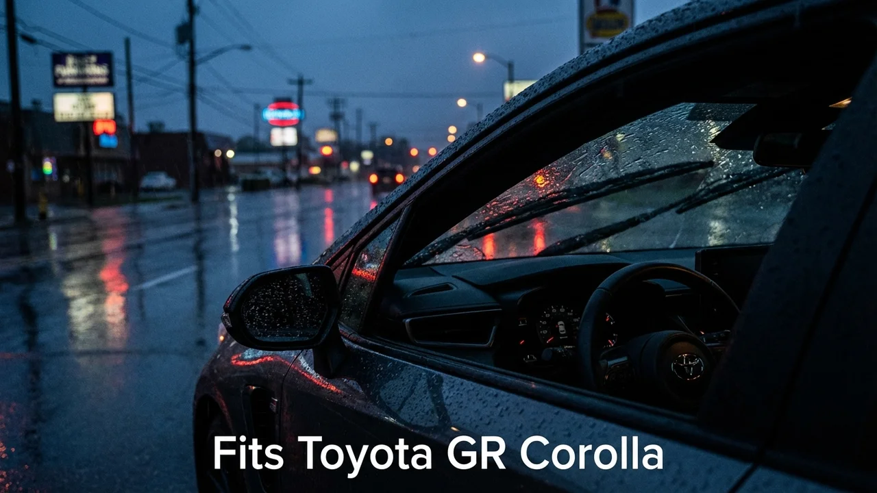 Toyota GR Corolla Driver Side Wiper Blade — 28