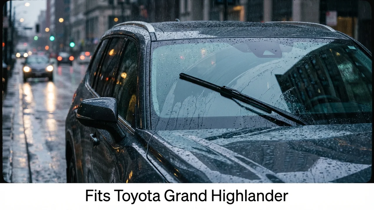 Toyota Grand Highlander Driver Side Wiper Blade — 22