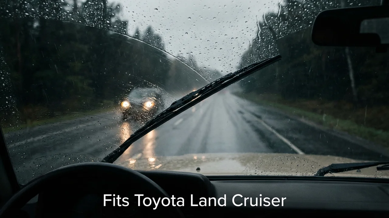 Toyota Land Cruiser Driver Side Wiper Blade — 28