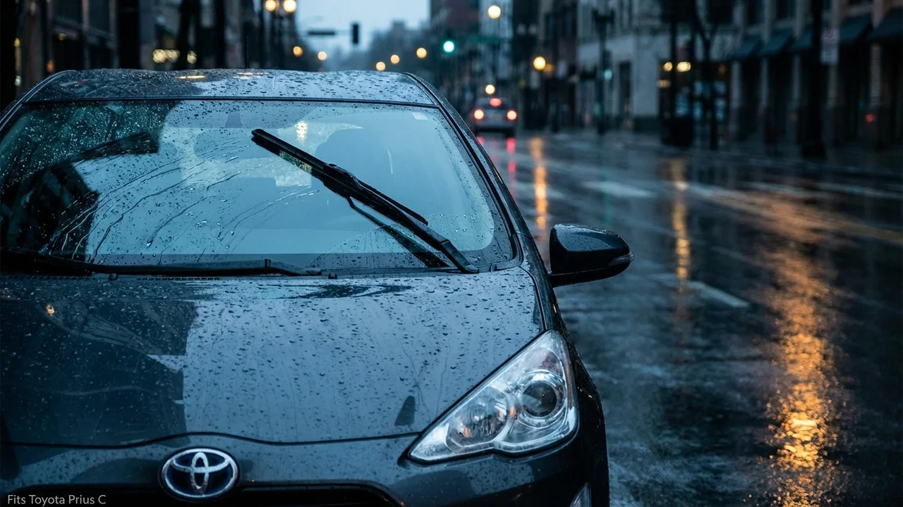 Toyota Prius C Driver Side Wiper Blade — 22