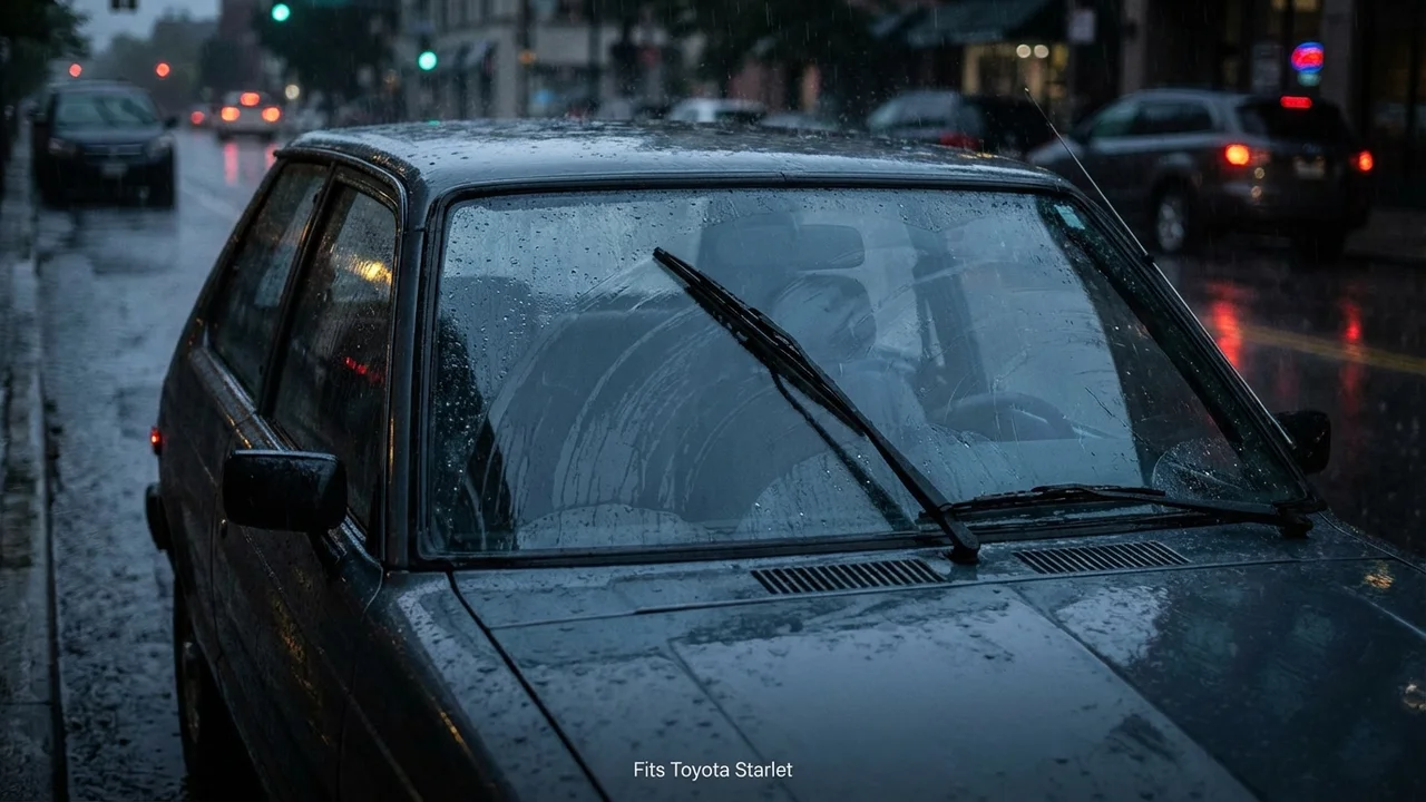 Toyota Starlet Passenger Side Wiper Blade — 18