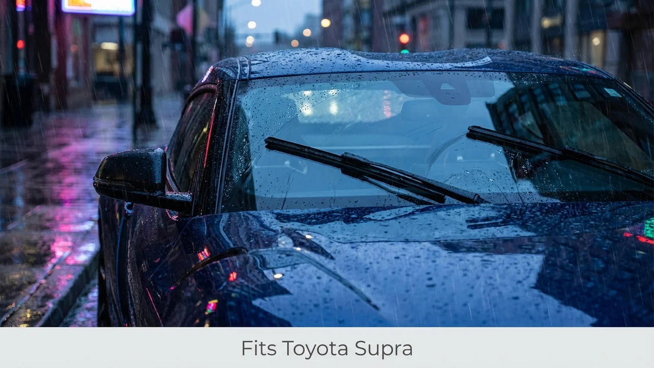 Toyota Supra Driver Side Wiper Blade — 28