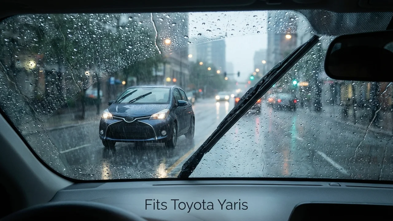 Toyota Yaris Passenger Side Wiper Blade — 17