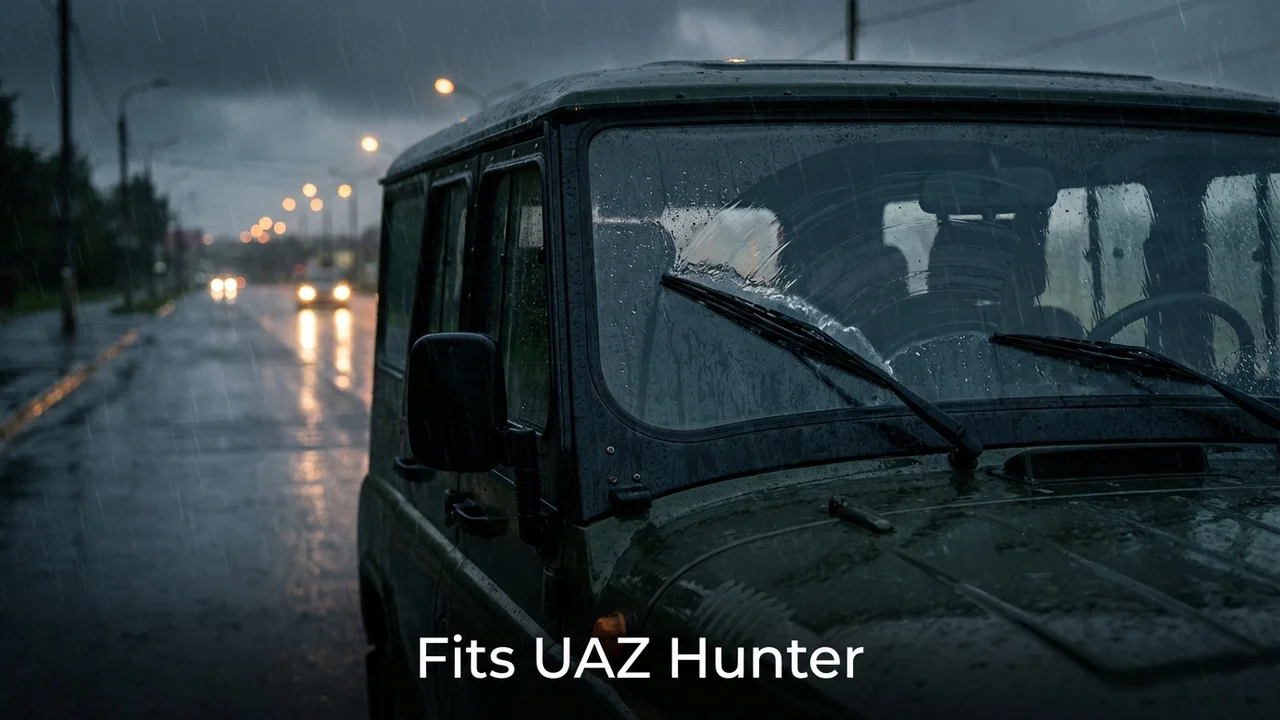 UAZ Hunter Passenger Side Wiper Blade — 17