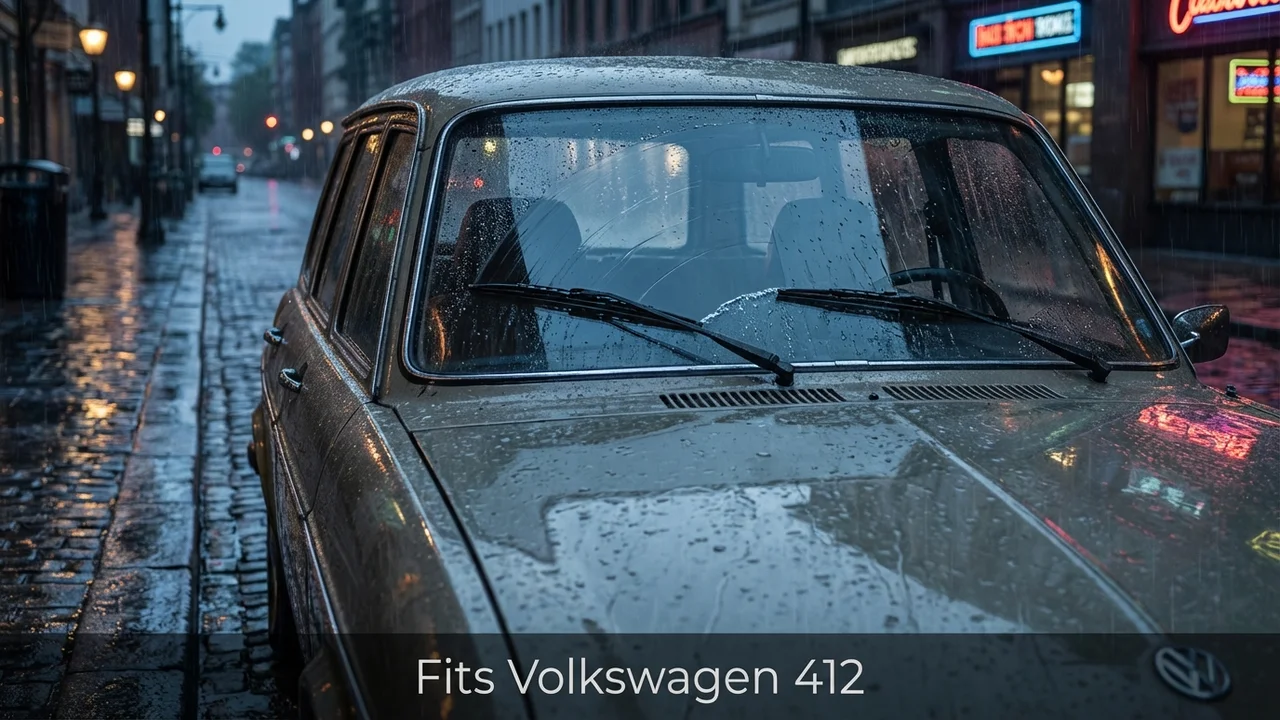 Volkswagen 412 Driver Side Wiper Blade — 28