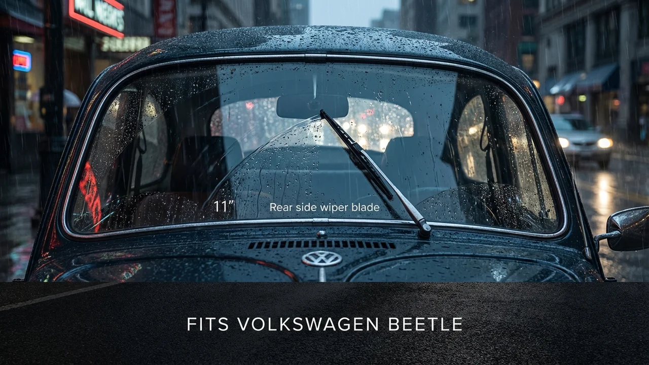 Volkswagen Beetle Rear Wiper Blade — 11