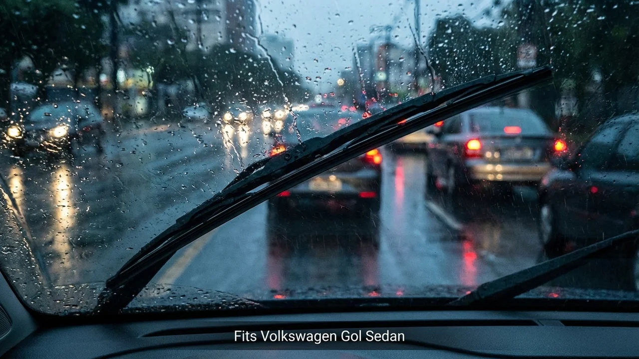Volkswagen Gol Sedan Driver Side Wiper Blade — 21