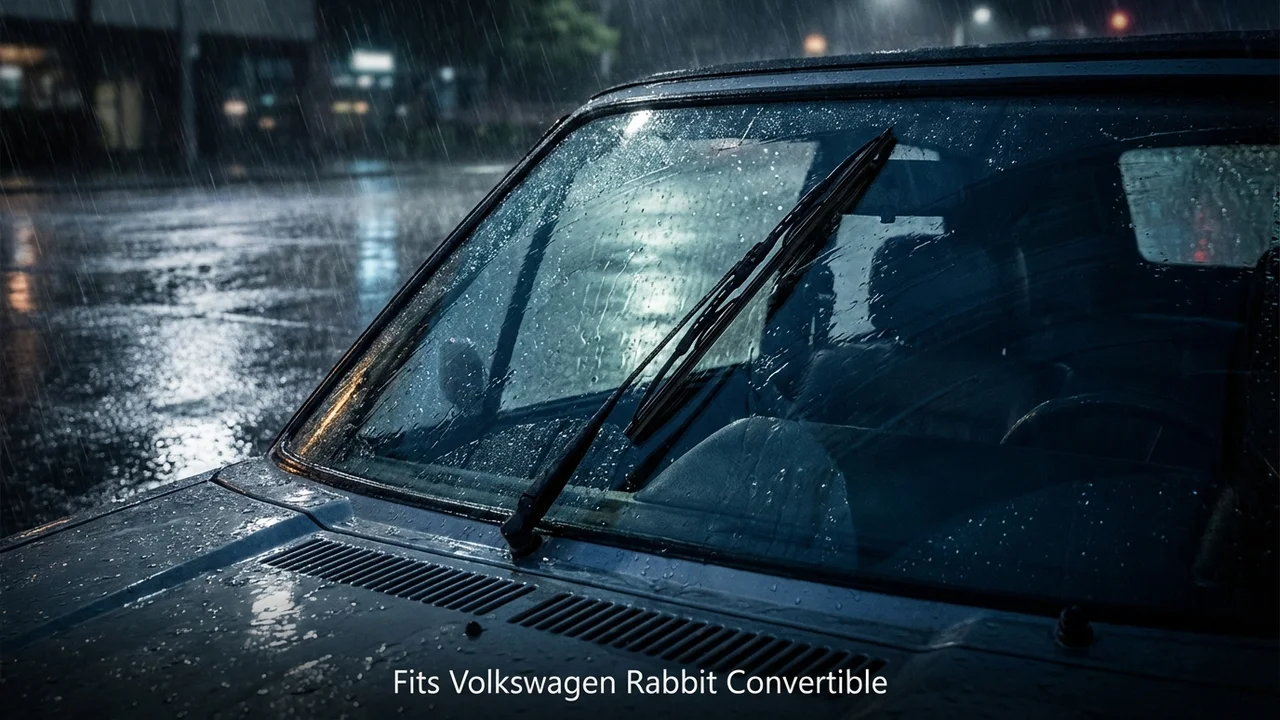 Volkswagen Rabbit Convertible Rear Wiper Blade — 11