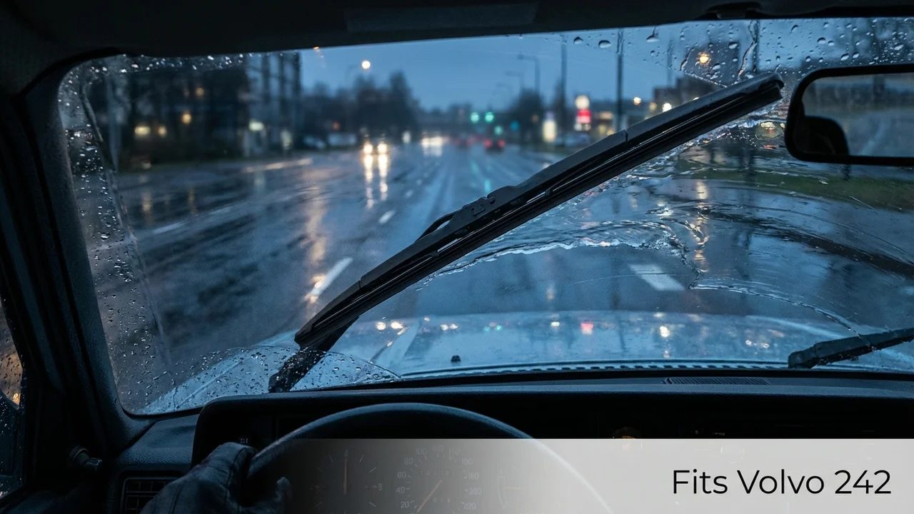 Volvo 242 Passenger Side Wiper Blade — 18