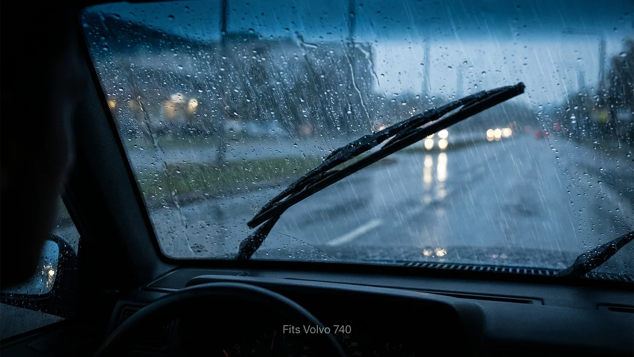 Volvo 740 Passenger Side Wiper Blade — 20