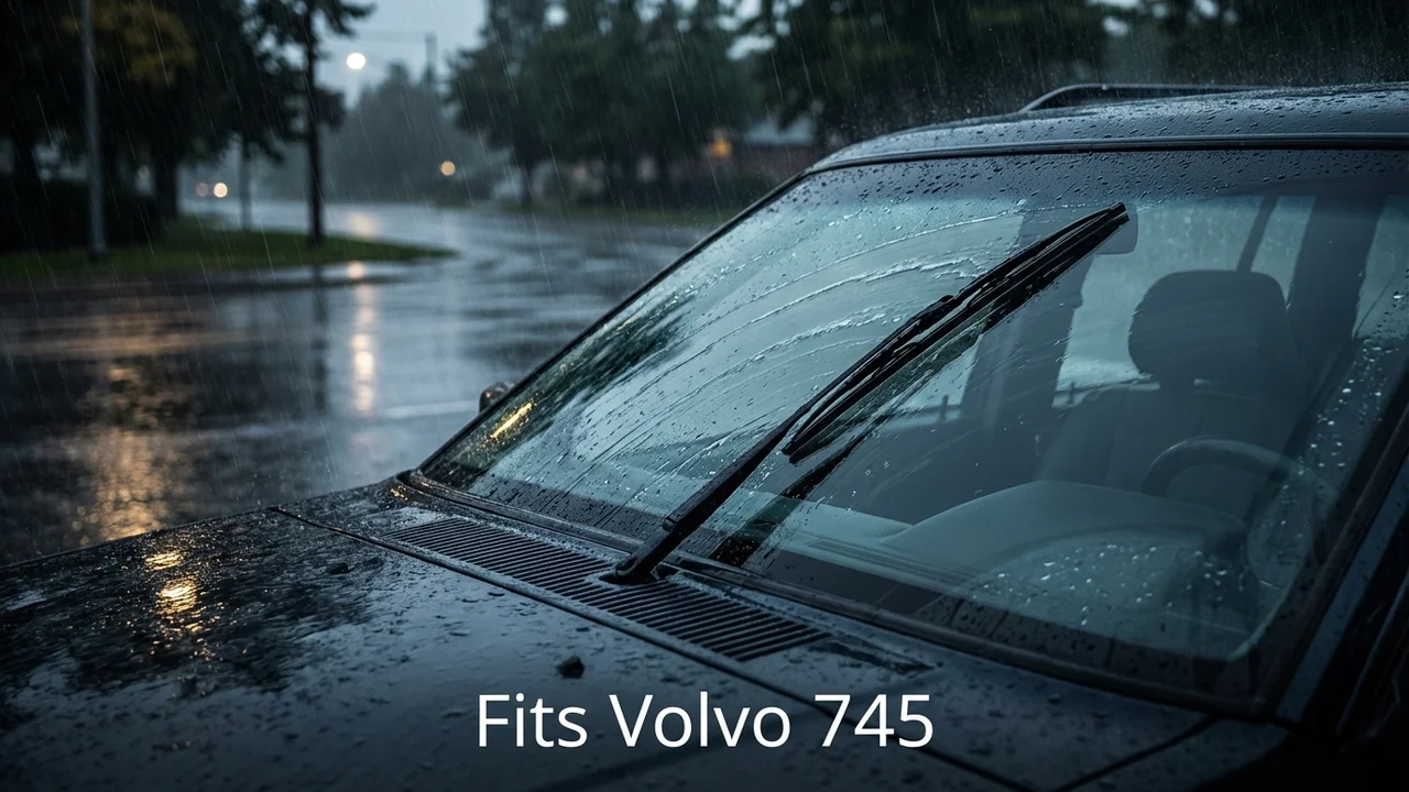 Volvo 745 Passenger Side Wiper Blade — 17