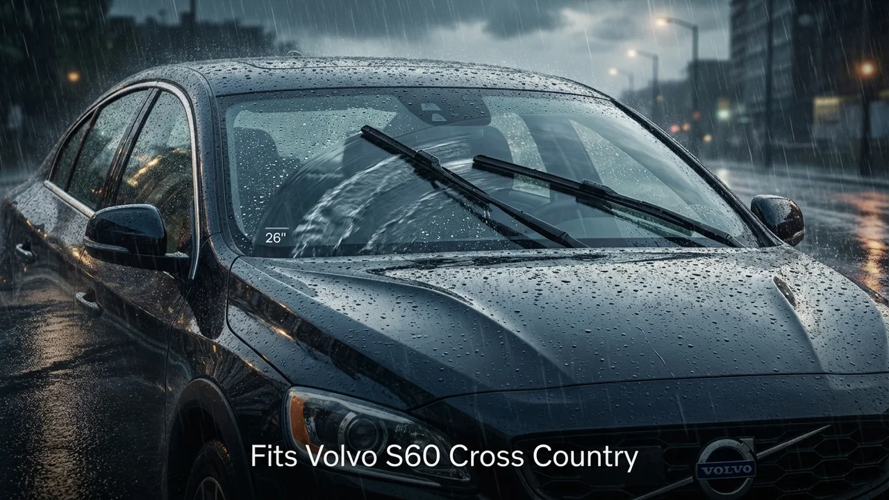 Volvo S60 Cross Country Driver Side Wiper Blade — 26