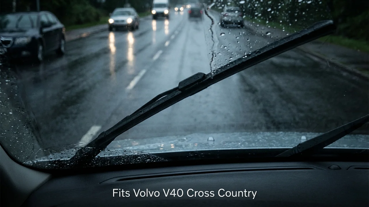 Volvo V40 Cross Country Passenger Side Wiper Blade — 17