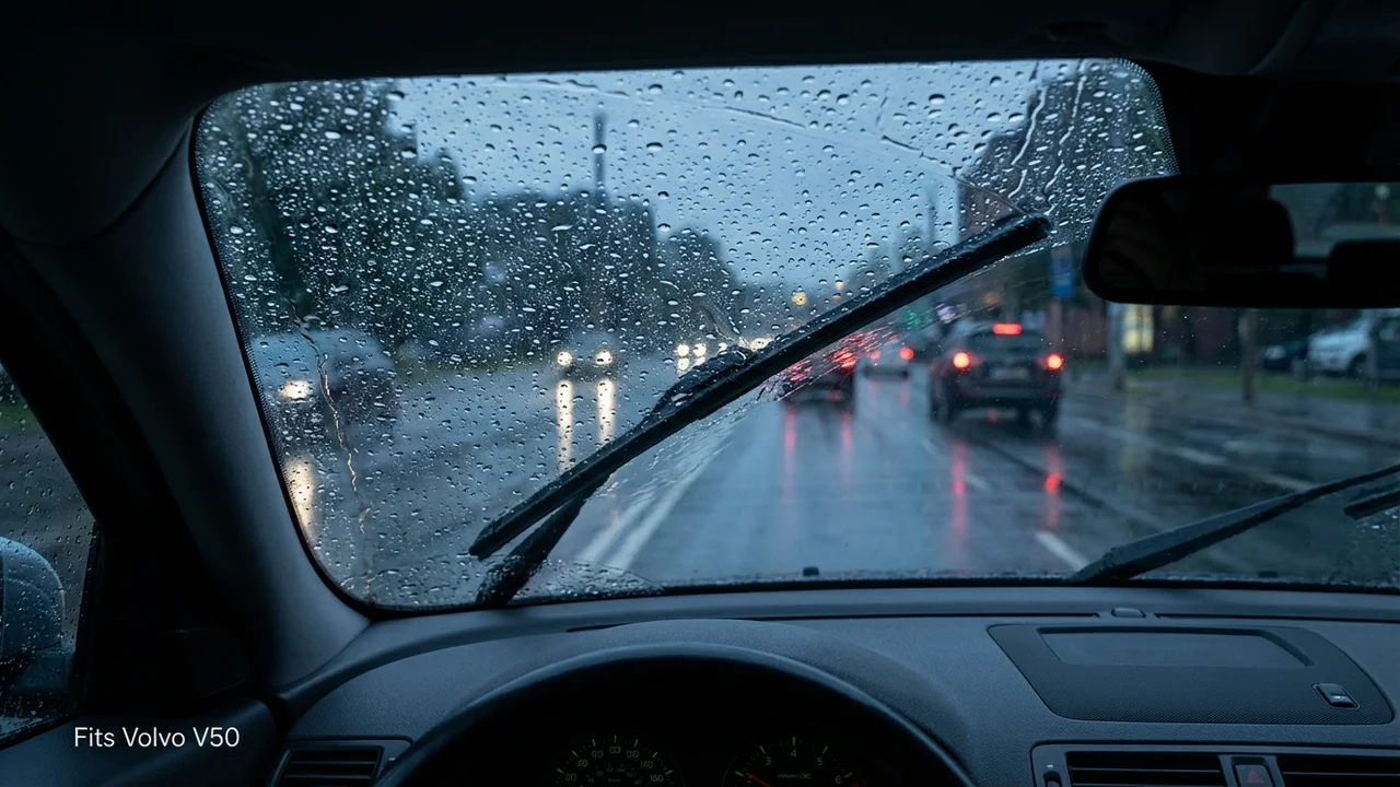 Volvo V50 Driver Side Wiper Blade — 22