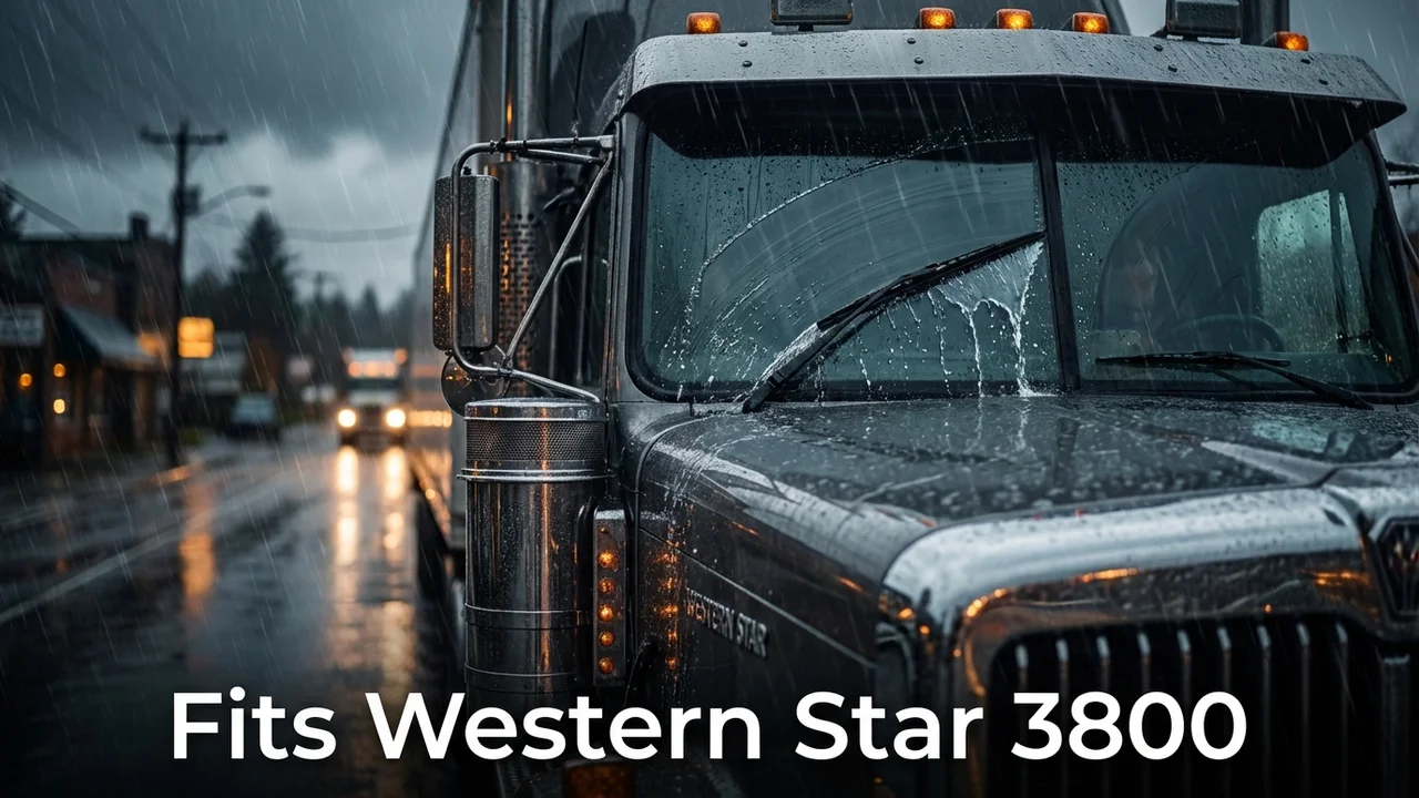 Western Star 3800 Passenger Side Wiper Blade — 17