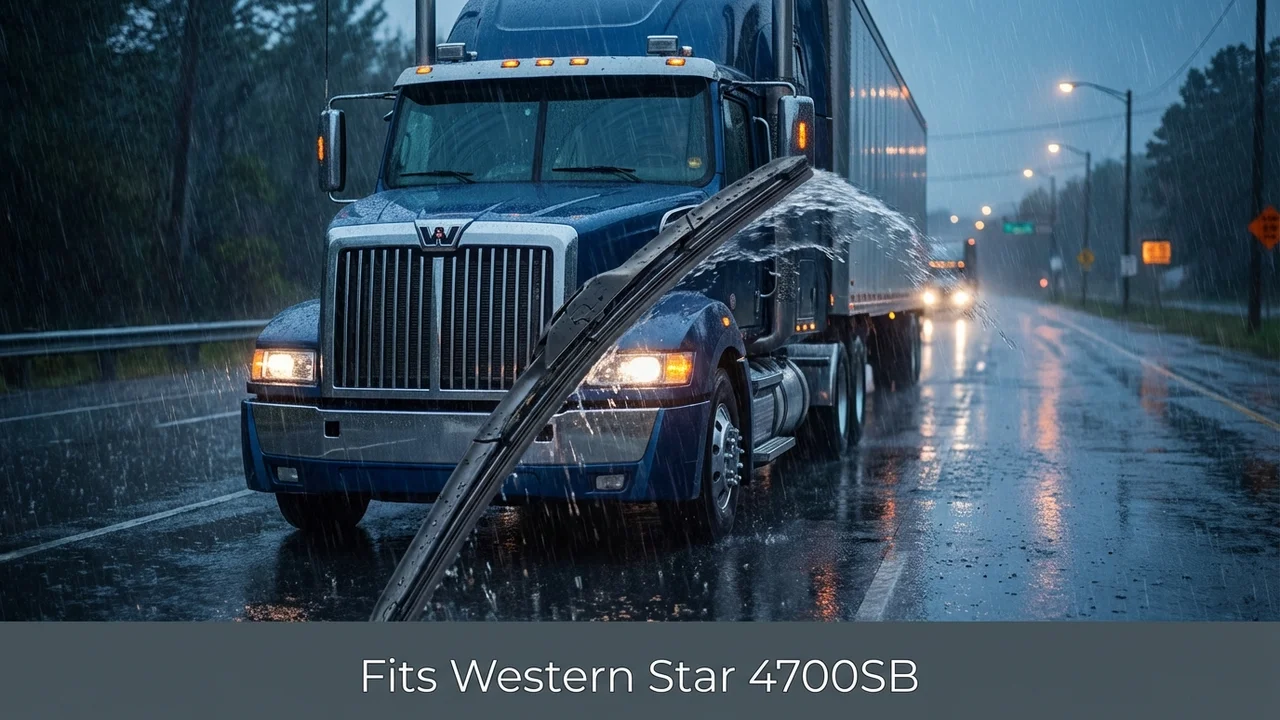 Western Star 4700SB Driver Side Wiper Blade — 28