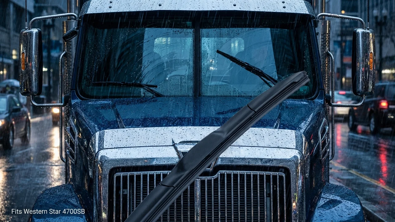 Western Star 4700SB Passenger Side Wiper Blade — 19