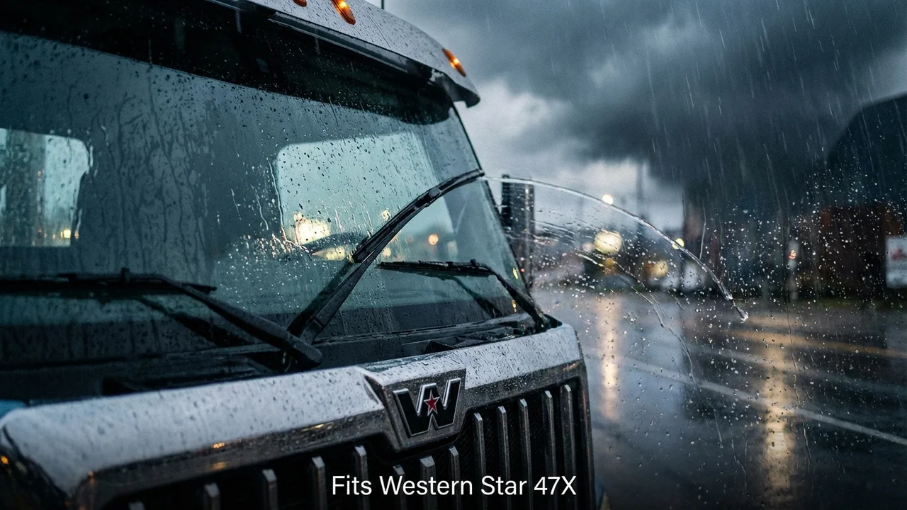 Western Star 47X Driver Side Wiper Blade — 28