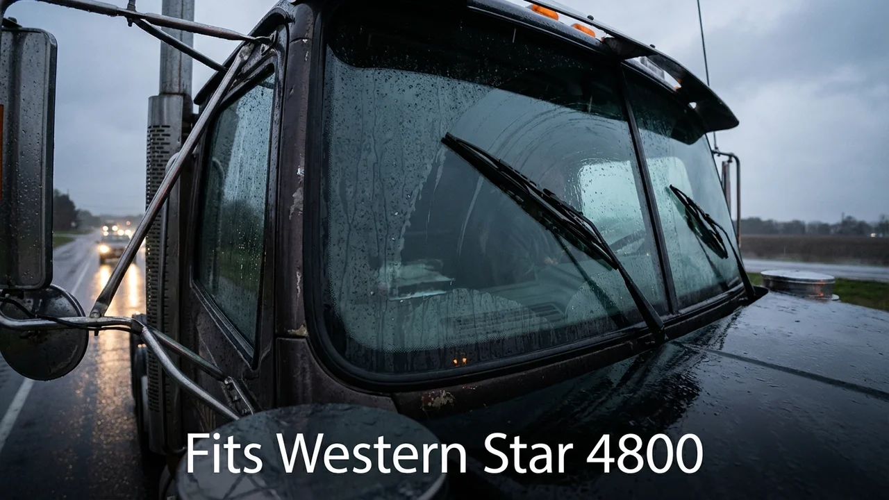 Western Star 4800 Passenger Side Wiper Blade — 18