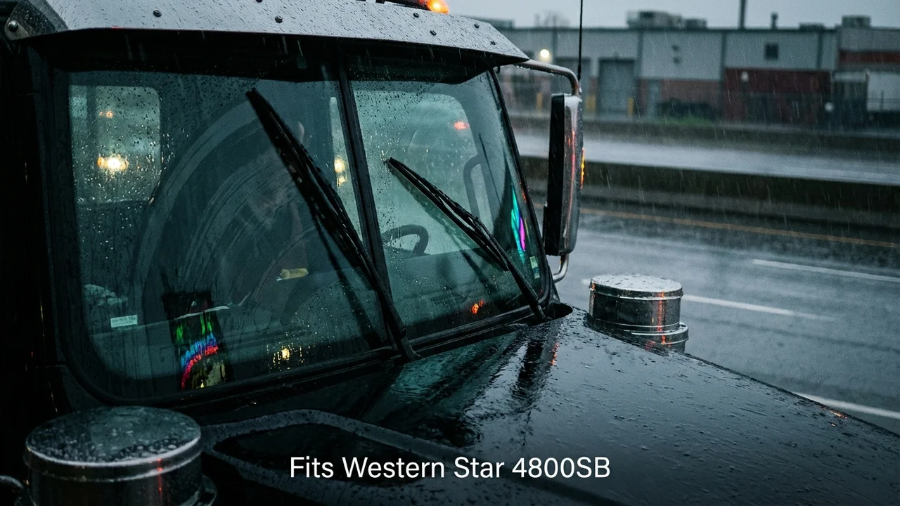 Western Star 4800SB Driver Side Wiper Blade — 28