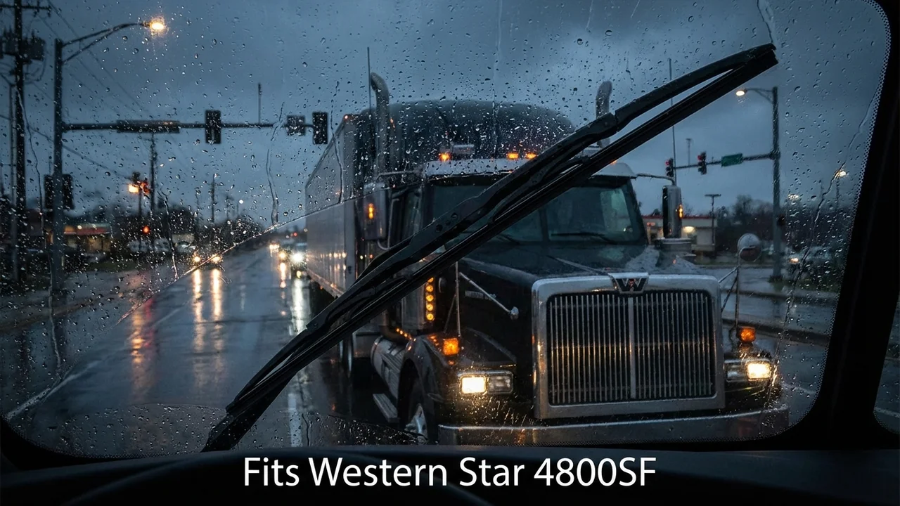 Western Star 4800SF Driver Side Wiper Blade — 20