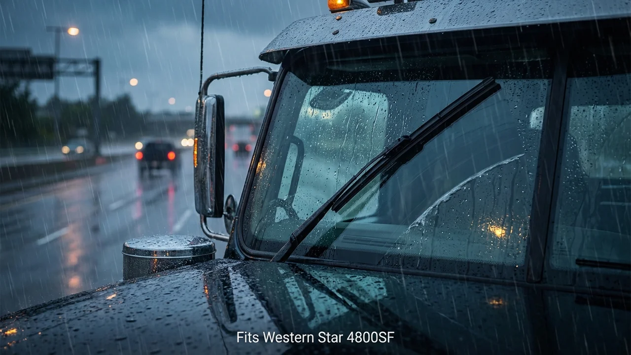 Western Star 4800SF Passenger Side Wiper Blade — 17