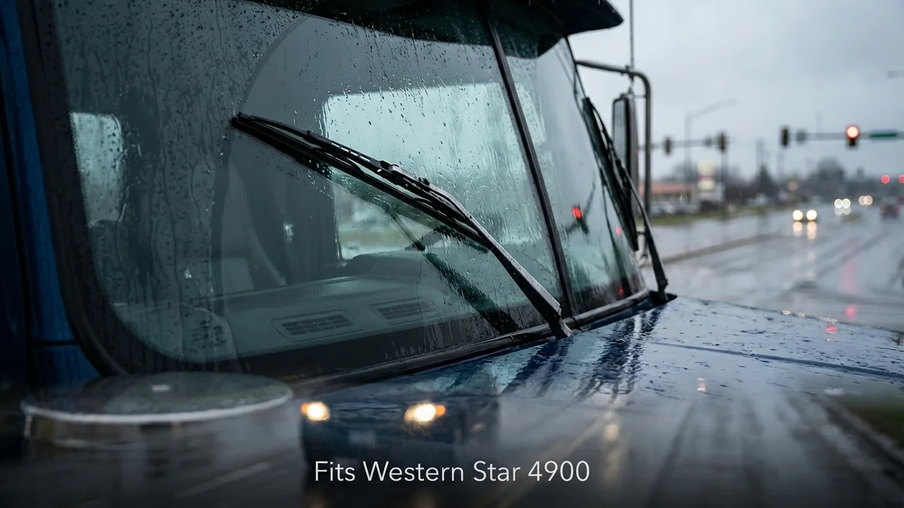 Western Star 4900 Passenger Side Wiper Blade — 17