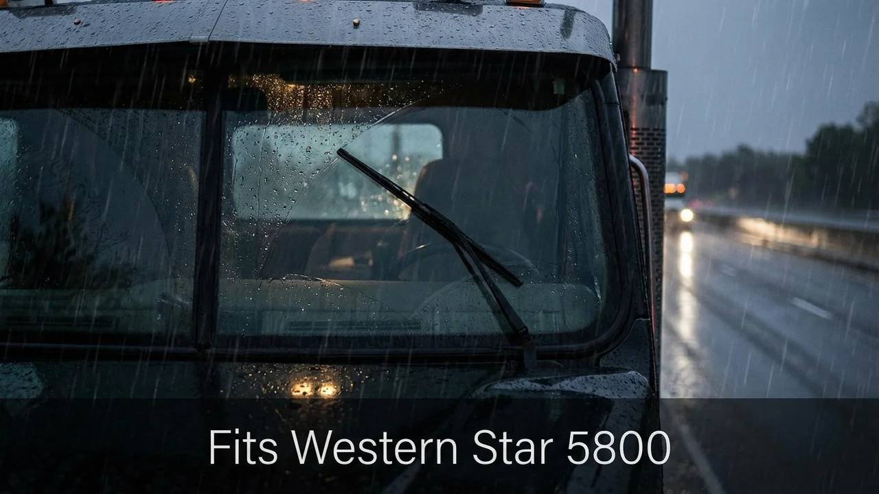 Western Star 5800 Passenger Side Wiper Blade — 17