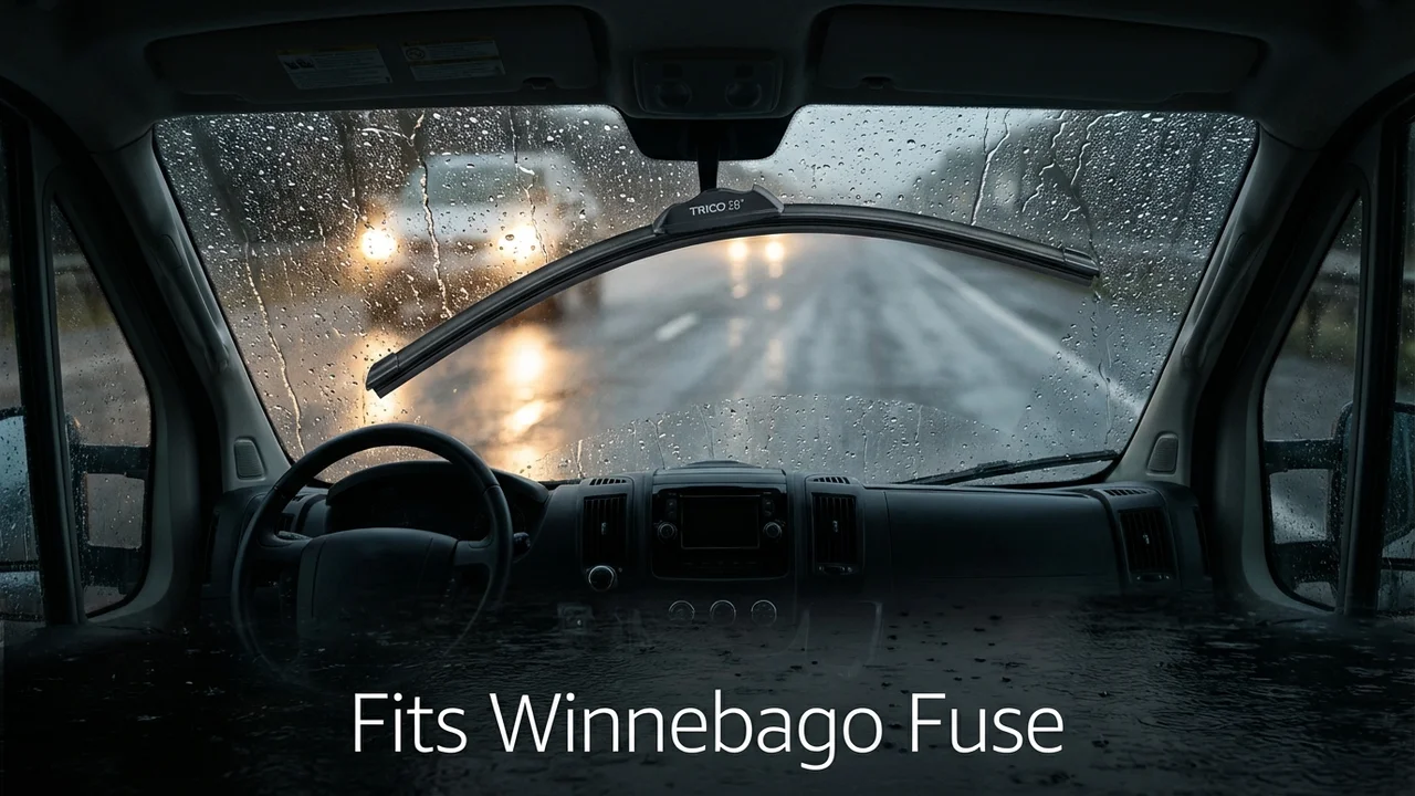 Winnebago Fuse Driver Side Wiper Blade — 28
