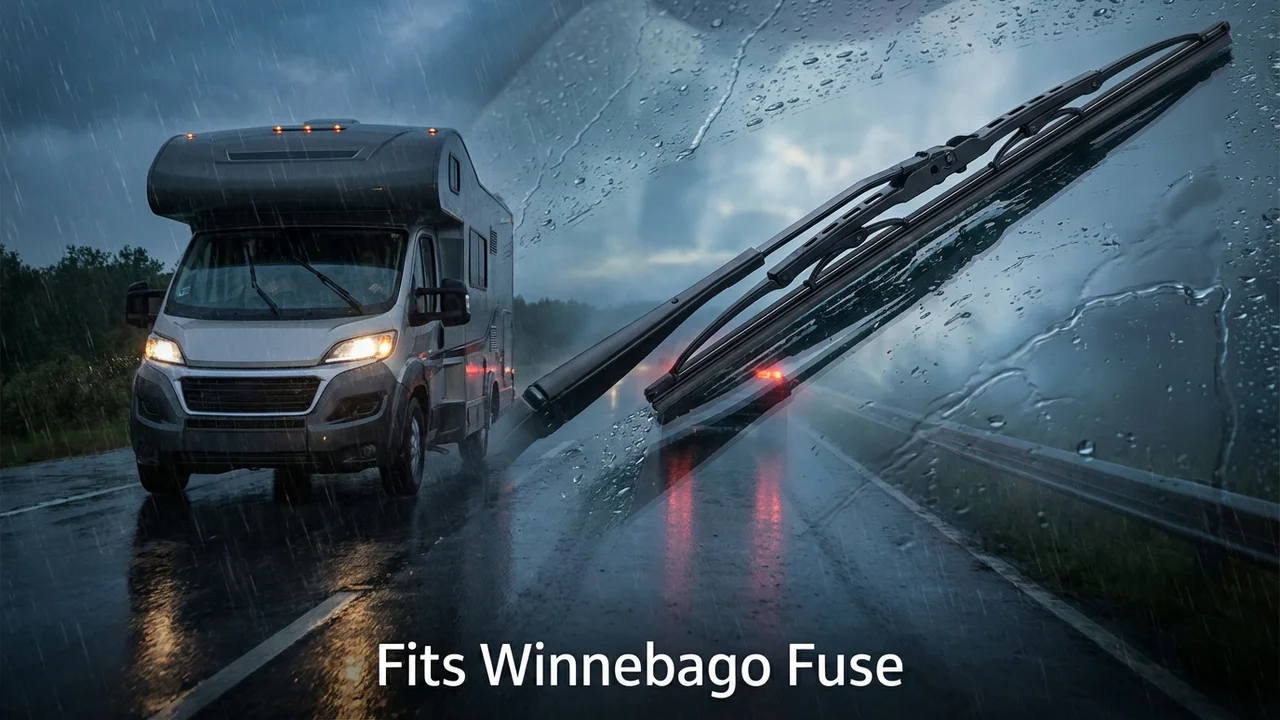 Winnebago Fuse Passenger Side Wiper Blade — 17