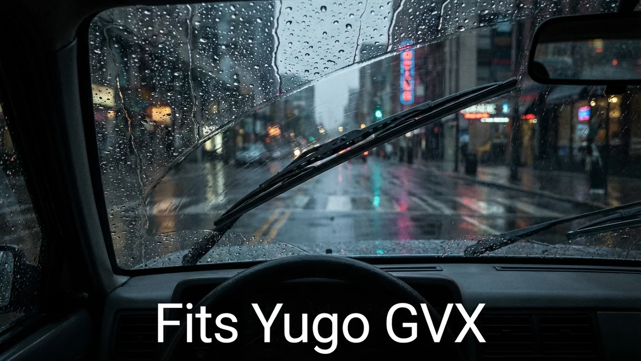 Yugo GVX Driver Side Wiper Blade — 28