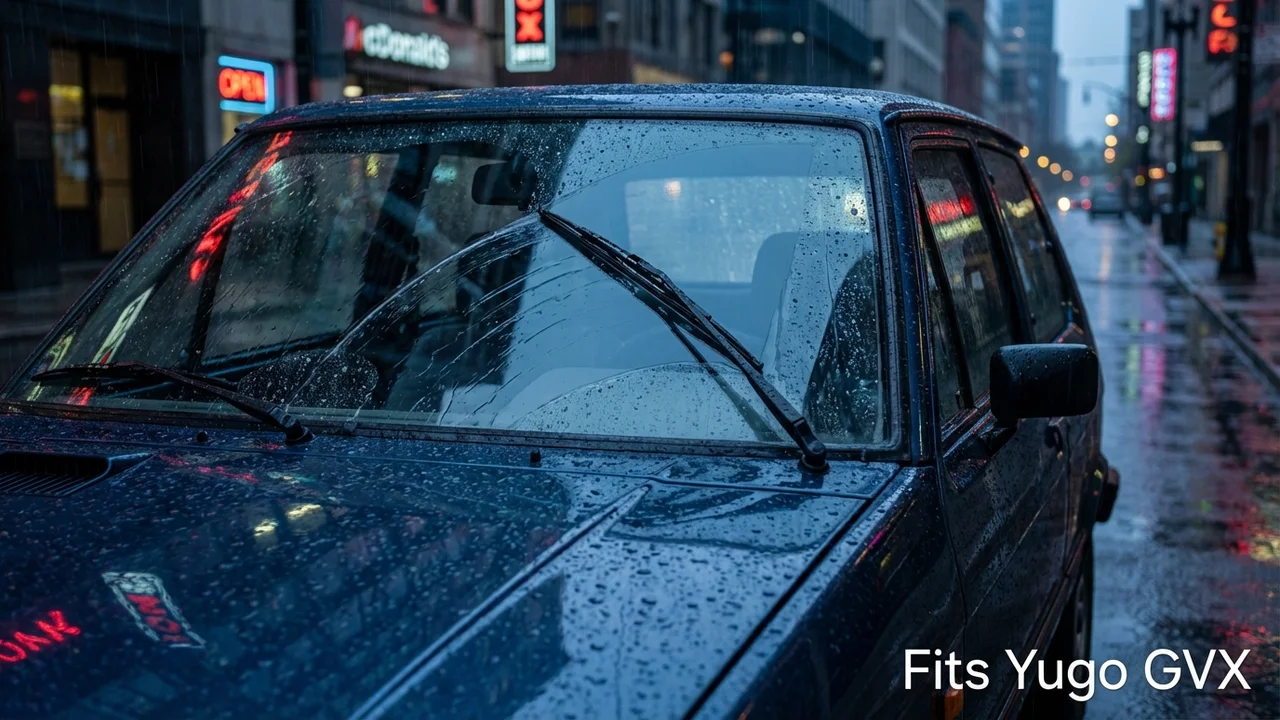 Yugo GVX Passenger Side Wiper Blade — 16