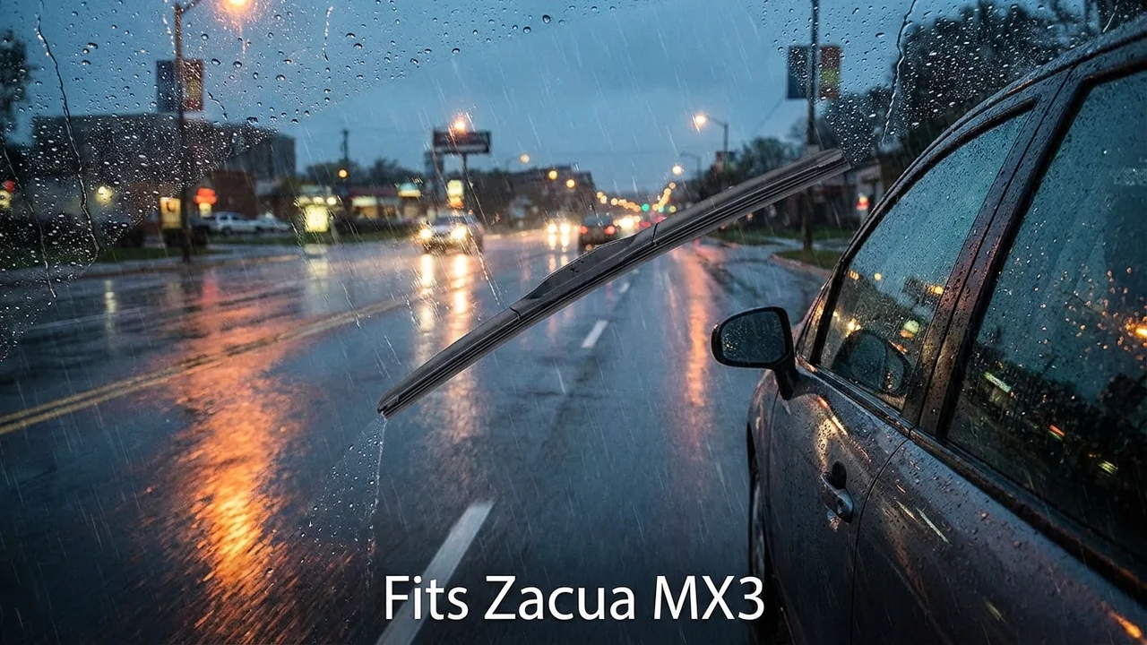 Zacua MX3 Passenger Side Wiper Blade — 17